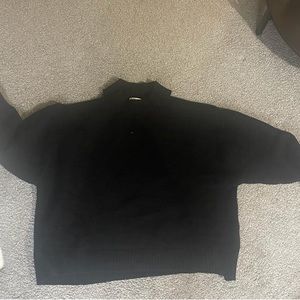 Zara cutout sweater size large
